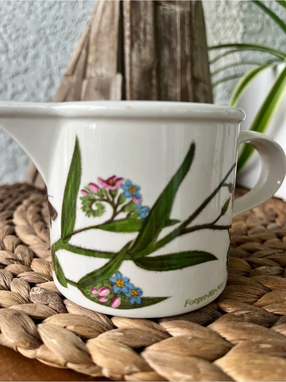 Portmeirion Botanic Garden Creamer Jug, 7oz (60110) Like New